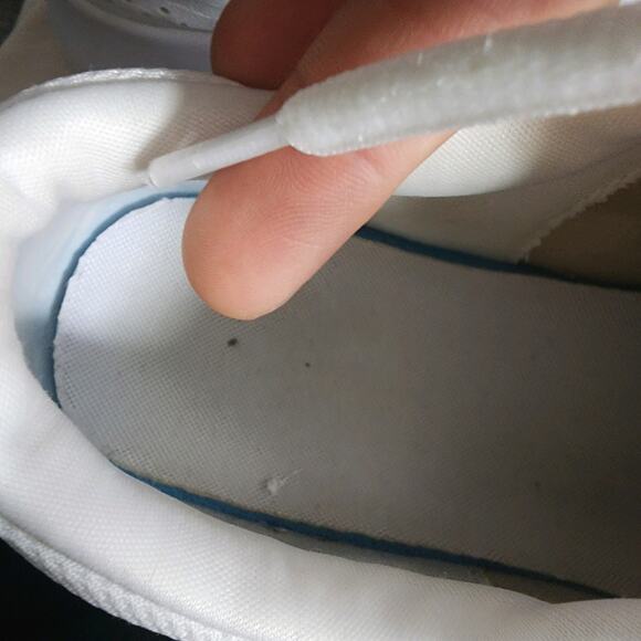 Womens Nike Air Max Thea Low Sz 12 010649 White Mesh Running Training Sneakers - Picture 6 of 8